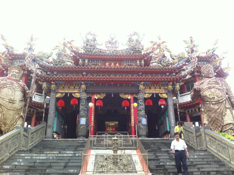 L'entrée du temple Dayi