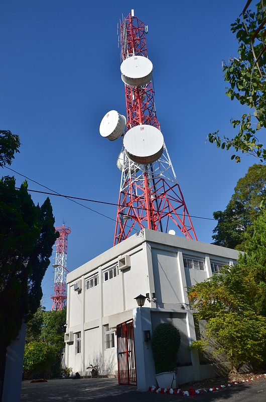 L'antenne relais de Zhengtou shan